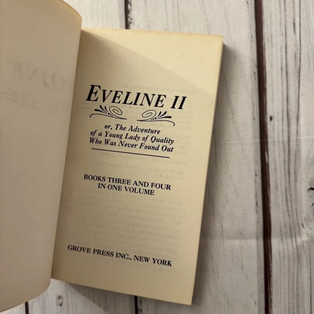 Eveline II (Books Three and Four in One Volume) Vintage Sleaze Erotica Anonymous
